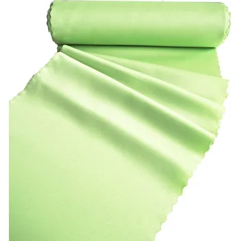 Šála Teflonová šála v metráži Helena - pistáciová 40 zakončení vlnkou