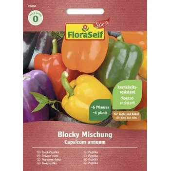 Semeno Paprika Blocky mix F1 FloraSelf Select