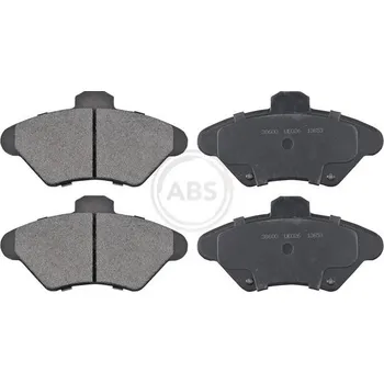 Brzdová destička Sada brzdových destiček, kotoučová brzda A.B.S. 38600