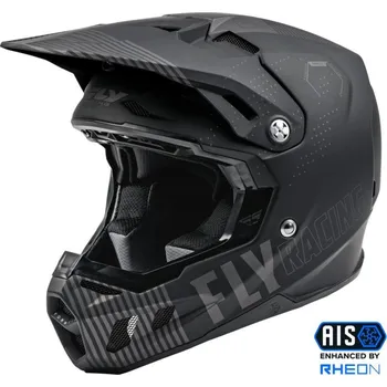 Helma na motorku Přilba FORMULA CC PRIMARY, FLY RACING (černá matná/šedá) XL