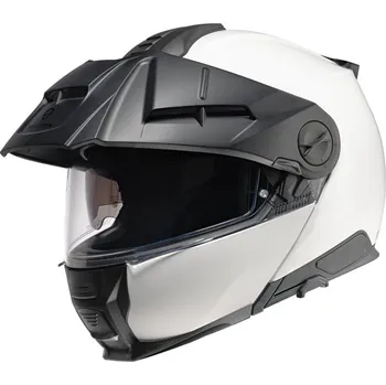 Helma na motorku Vyklápěcí přilba SCHUBERTH E2 Glossy White XXXL