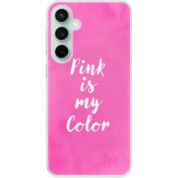 Pouzdro na mobilní telefon Odolné silikonové pouzdro iSaprio - Pink is my color - Samsung Galaxy S23 FE