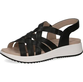 Dámské sandále DÁMSKÉ SANDÁLY CAPRICE 9-28708-42 022 ČERNÁ Barva: Černá, Velikost: 39