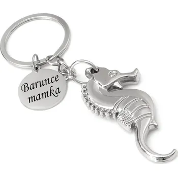 Mořský koník kovový přívěsek na klíče