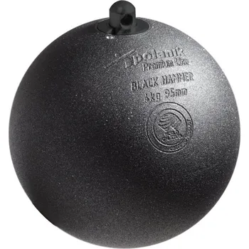 Kladivo Polanik Kladivo soutěžní ocelové Premium Line – hmotnost 4kg, barva černá, Certifikace WA I-10-0466 PH-4-B
