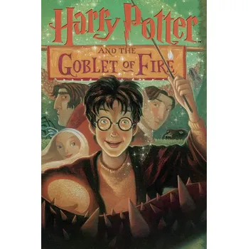 Plakát Plakát, Obraz - Harry Potter - Goblet of Fire book cover