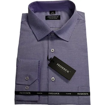 Pánská košile Pánská košile s dlouhým rukávem - střih REGULAR- vzor F1083 - s prodlouženou délkou rukávu 188/194 cm - 42