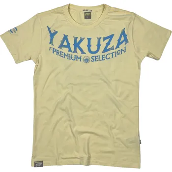 Pánské tričko Pánské tričko YAKUZA PREMIUM 3609 Barva: Žlutá, Velikost: XXL