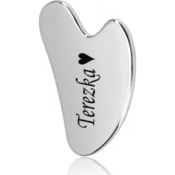 Masážní kámen Gua Sha ocelová