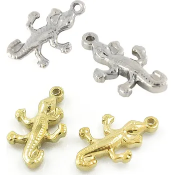 Módní doplněk Přívěsek Ještěrka 20x12mm - 1Ks - Nerez SL