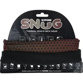 Helma na motorku Nákrčník SNUG NARCEOUS, OXFORD