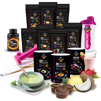 Keto dieta Ketolinie sestavený proteinový balíček C2 28 dní / 112 porcí