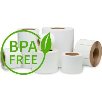 Samolepící etiketa Samolepící etikety 50mm x 50mm, termo, BPA free, 1000 et/kot. (cena za 1000 ks)