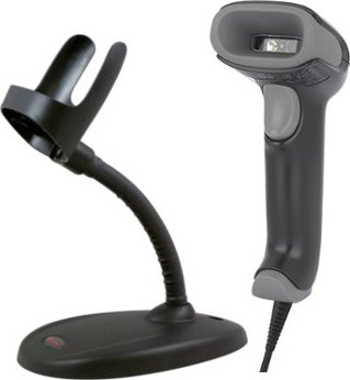 Voyager XP 1470g Kabelová všesměrová čtečka čárových a 2D kódů, USB, černá, s flexi stojánkem