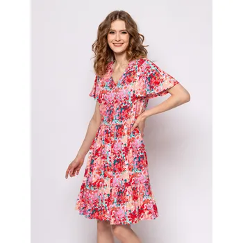 Dámské šaty Heavy Tools dámské šaty Virida růžové Velikost: S