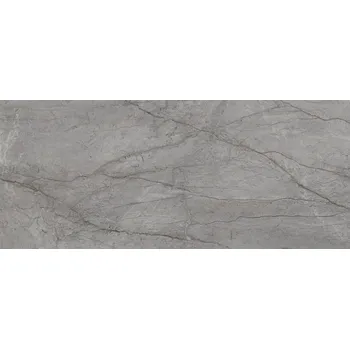 Dlažba Visioner grey poler - dlaždice rektifikovaná 119,8x279,8 šedá lesk 161083