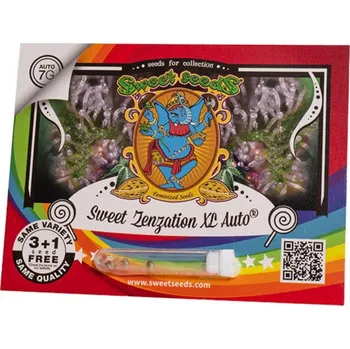 Semeno Sweet Zenzation XL AUTO® Auto – samonakvétací semena | Sweet Seeds Feminized (Ks): 3 + 1 Zdarma