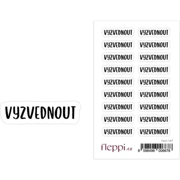 samolepka Fleppi Samolepky Vyzvednout