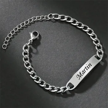 Náramek Unisex náramek z chirurgické oceli Falcon stříbrný - TOP CENA