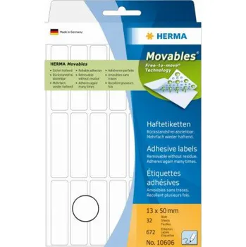 Masážní přístroj Samolepící etikety Herma 13x50 mm (10606)