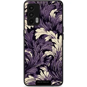 Pouzdro na mobilní telefon Lesklý kryt Mobiwear Glossy - Realme GT Master Edition - GA46G Fialové rostliny (Prémiové lesklé pouzdro, obal, kryt Mobiwear Glossy na mobil Realme GT Master Edition - GA46G Fialové rostliny, materiál Plast + TPU silikon - krytí po všech stranách,)