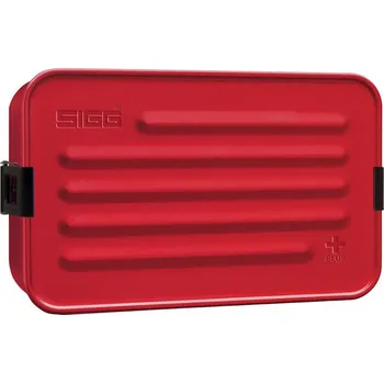 Kempingové nádobí SIGG Jídelní box Metal Food Box Plus RED - 1400 ml