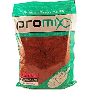 Návnadová surovina PROMIX - Krmná směs Full Fish Method Mix Krill Lastura 800 g