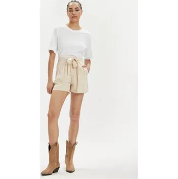 Vero Moda Šortky z materiálu Mia 10209543 Béžová Slim Fit XS