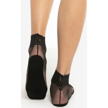 Dámské ponožky Ponožky Gatta Foots 00C260 41 Velikost: ONE SIZE, Barva: Černá