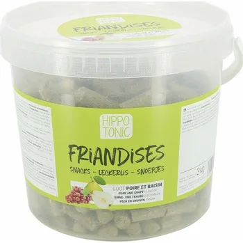 Krmivo pro koně Pamlsky pro koně HIPPOTONIC 3kg Různá