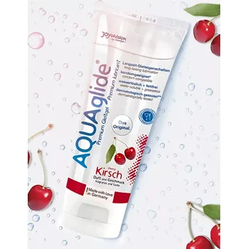 Lubrikační gel Lubrikační gel AQUAglide, Třešeň, 100 ml