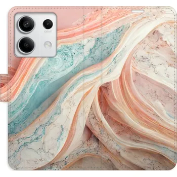 Pouzdro na mobilní telefon Flipové pouzdro iSaprio - Colour Marble - Xiaomi Redmi Note 13 5G
