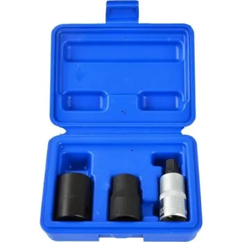 Hlavice 5-ti hranné na brzdové třmeny kotoučových brzd, sada 3ks GEKO G02527