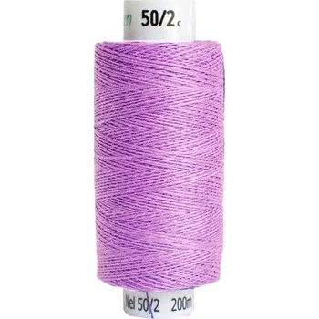Nit Snový svět (40) Lněná nit na paličkování TEX33x2 fialová