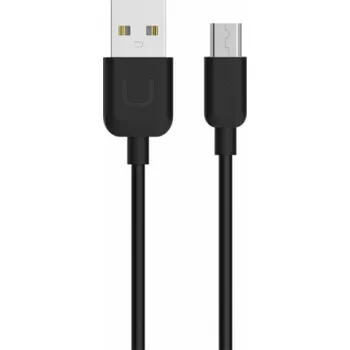 Datový kabel Usams USB-A - microUSB USB kabel 1 m černý (MICUSBXD01)