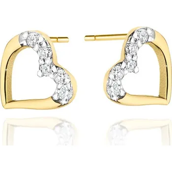 Hodinky Náušnice Bonore - Zlato 585 - Diamant 128690