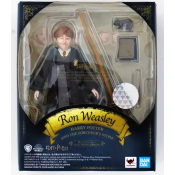 Sběratelská edice filmů Harry Potter unikátní figurka - Ron Weasley s příslušenstvím (Tamashi Bandai)