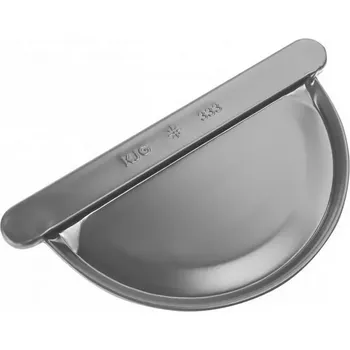 okap KJG čelo žlabu pozink 333 mm antracit