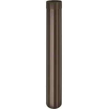 okap Pozinkovaný okapový svod Ø 80 mm délka 4000 mm v barvě testa di moro (hnědá)