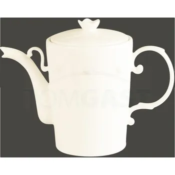 Konvice na čaj RAK Porcelain RAK White Gold konvice na kávu s víčkem 160 cl – Princess | RAK-GDCP160