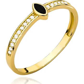 Hodinky Prsten Bonore - Zlato 585 - Kubický Zirkon 139081