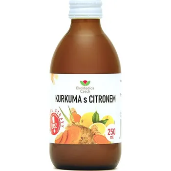 Přírodní produkt EkoMedica Czech Kurkuma s citronem 250 ml