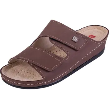 Dámská zdravotní obuv Buxa Dámská zdravotní kožená obuv BZ210 - Tmavě hnědá Velikost: 36