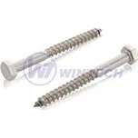 Vrut do dřeva DIN 571 4 x 40 A2 Balení: 200 ks SAEAA04040AAO0