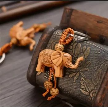 Přívěsek na klíče se slonem (Různé dárky )