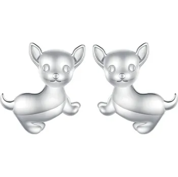 Náušnice For Silver Náušnice Čivava - Stříbro 925