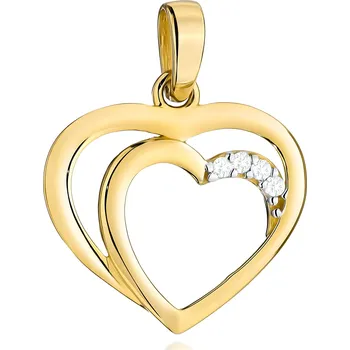 Hodinky Přívěšek Bonore - Zlato 585 - Kubický Zirkon 144185