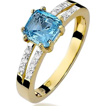 Hodinky Prsten Bonore - Zlato 585 - Topaz 0-7 Ct 101676
