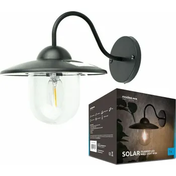 Stojací lampa Modee LED solární nástěnné svítidlo ML-WS104