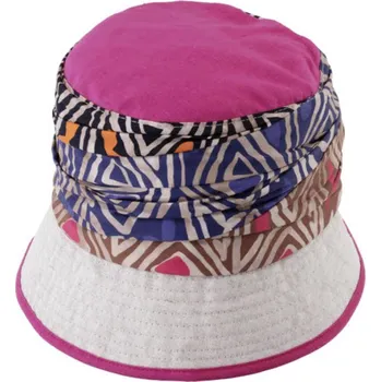 Klobouk Fiebig - Headwear since 1903 Bucket hat - letní lněný klobouček fuchsia - Fiebig 1903 Velikost: 58 cm